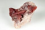 3.8" Natural Red Quartz Crystal Cluster - Morocco - #199099-2